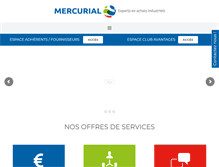 Tablet Screenshot of mercurial.fr